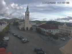 Náměstí, koste sv. Markéty