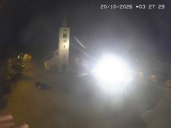 Náměstí, koste sv. Markéty