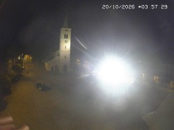 Náměstí, koste sv. Markéty