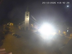 Náměstí, koste sv. Markéty