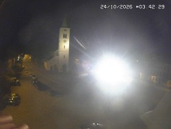 Náměstí, koste sv. Markéty