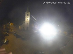 Náměstí, koste sv. Markéty