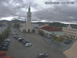 Náměstí, koste sv. Markéty
