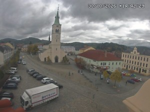 Stadt Kašperské Hory - Platz, Kirche der Heiligen Margareta - 30.10.2026 v 13:45 Stadt Kašperské Hory - Platz, Kirche der Heiligen Margareta - 30.10.2026 v 13:45