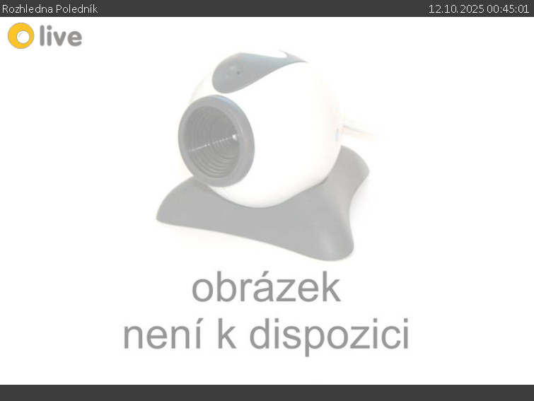 Rozhledna Poledník - Rozhledna Poledník - 12.10.2025 v 00:45 Rozhledna Poledník - Rozhledna Poledník - 12.10.2025 v 00:45