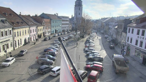 Město Velké Meziříčí - Náměstí, Městská věž - 19.11.2025 v 10:46 Město Velké Meziříčí - Náměstí, Městská věž - 19.11.2025 v 10:46