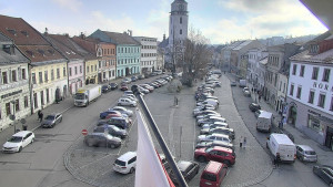 Město Velké Meziříčí - Náměstí, Městská věž - 19.11.2025 v 11:01 Město Velké Meziříčí - Náměstí, Městská věž - 19.11.2025 v 11:01