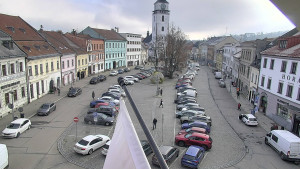 Město Velké Meziříčí - Náměstí, Městská věž - 19.11.2025 v 11:31 Město Velké Meziříčí - Náměstí, Městská věž - 19.11.2025 v 11:31