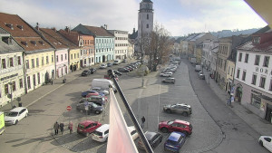 Město Velké Meziříčí - Náměstí, Městská věž - 19.11.2025 v 12:01 Město Velké Meziříčí - Náměstí, Městská věž - 19.11.2025 v 12:01