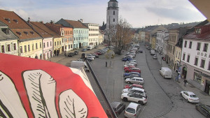 Město Velké Meziříčí - Náměstí, Městská věž - 19.11.2025 v 13:31 Město Velké Meziříčí - Náměstí, Městská věž - 19.11.2025 v 13:31