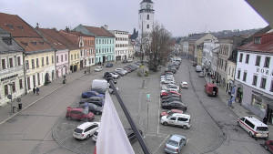 Město Velké Meziříčí - Náměstí, Městská věž - 19.11.2025 v 14:46 Město Velké Meziříčí - Náměstí, Městská věž - 19.11.2025 v 14:46