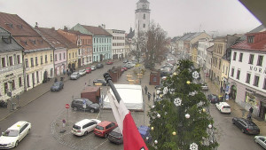 Město Velké Meziříčí - Náměstí, Městská věž - 19.12.2025 v 09:46 Město Velké Meziříčí - Náměstí, Městská věž - 19.12.2025 v 09:46