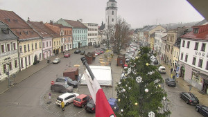 Město Velké Meziříčí - Náměstí, Městská věž - 19.12.2025 v 11:46 Město Velké Meziříčí - Náměstí, Městská věž - 19.12.2025 v 11:46