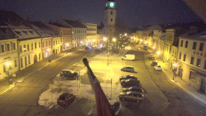 Město Velké Meziříčí - Náměstí, Městská věž - 1.2.2026 v 00:01 Město Velké Meziříčí - Náměstí, Městská věž - 1.2.2026 v 00:01