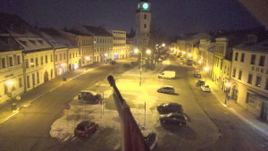 Město Velké Meziříčí - Náměstí, Městská věž - 1.2.2026 v 01:31 Město Velké Meziříčí - Náměstí, Městská věž - 1.2.2026 v 01:31