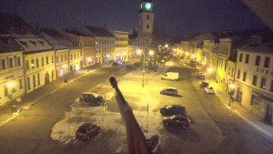 Město Velké Meziříčí - Náměstí, Městská věž - 1.2.2026 v 01:46 Město Velké Meziříčí - Náměstí, Městská věž - 1.2.2026 v 01:46