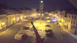 Město Velké Meziříčí - Náměstí, Městská věž - 1.2.2026 v 02:31 Město Velké Meziříčí - Náměstí, Městská věž - 1.2.2026 v 02:31