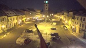 Město Velké Meziříčí - Náměstí, Městská věž - 1.2.2026 v 03:16 Město Velké Meziříčí - Náměstí, Městská věž - 1.2.2026 v 03:16