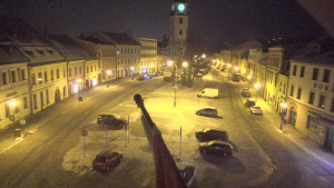 Město Velké Meziříčí - Náměstí, Městská věž - 1.2.2026 v 05:46 Město Velké Meziříčí - Náměstí, Městská věž - 1.2.2026 v 05:46