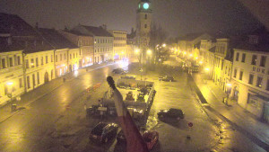 Město Velké Meziříčí - Náměstí, Městská věž - 6.2.2026 v 01:31 Město Velké Meziříčí - Náměstí, Městská věž - 6.2.2026 v 01:31