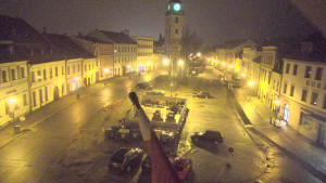 Město Velké Meziříčí - Náměstí, Městská věž - 6.2.2026 v 03:01 Město Velké Meziříčí - Náměstí, Městská věž - 6.2.2026 v 03:01