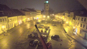 Město Velké Meziříčí - Náměstí, Městská věž - 6.2.2026 v 03:16 Město Velké Meziříčí - Náměstí, Městská věž - 6.2.2026 v 03:16