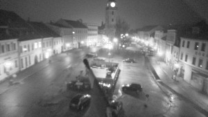 Město Velké Meziříčí - Náměstí, Městská věž - 6.2.2026 v 06:16 Město Velké Meziříčí - Náměstí, Městská věž - 6.2.2026 v 06:16