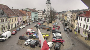 Město Velké Meziříčí - Náměstí, Městská věž - 6.2.2026 v 09:16 Město Velké Meziříčí - Náměstí, Městská věž - 6.2.2026 v 09:16