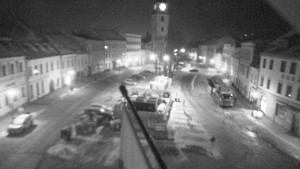 Město Velké Meziříčí - Náměstí, Městská věž - 19.2.2026 v 04:03 Město Velké Meziříčí - Náměstí, Městská věž - 19.2.2026 v 04:03