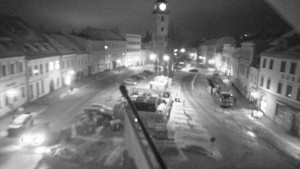 Město Velké Meziříčí - Náměstí, Městská věž - 19.2.2026 v 05:47 Město Velké Meziříčí - Náměstí, Městská věž - 19.2.2026 v 05:47