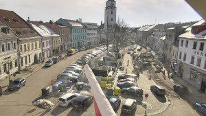 Město Velké Meziříčí - Náměstí, Městská věž - 20.2.2026 v 10:32 Město Velké Meziříčí - Náměstí, Městská věž - 20.2.2026 v 10:32