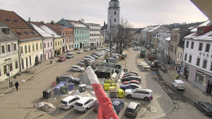 Město Velké Meziříčí - Náměstí, Městská věž - 20.2.2026 v 11:47 Město Velké Meziříčí - Náměstí, Městská věž - 20.2.2026 v 11:47