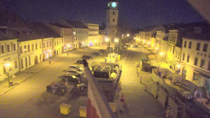 Město Velké Meziříčí - Náměstí, Městská věž - 3.3.2026 v 00:02 Město Velké Meziříčí - Náměstí, Městská věž - 3.3.2026 v 00:02