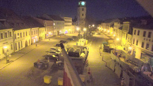 Město Velké Meziříčí - Náměstí, Městská věž - 3.3.2026 v 00:32 Město Velké Meziříčí - Náměstí, Městská věž - 3.3.2026 v 00:32