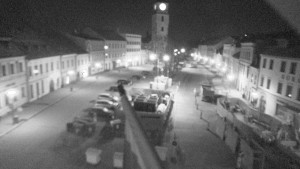 Město Velké Meziříčí - Náměstí, Městská věž - 3.3.2026 v 02:17 Město Velké Meziříčí - Náměstí, Městská věž - 3.3.2026 v 02:17