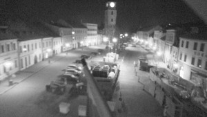 Město Velké Meziříčí - Náměstí, Městská věž - 3.3.2026 v 03:03 Město Velké Meziříčí - Náměstí, Městská věž - 3.3.2026 v 03:03