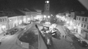 Město Velké Meziříčí - Náměstí, Městská věž - 22.3.2026 v 00:02 Město Velké Meziříčí - Náměstí, Městská věž - 22.3.2026 v 00:02