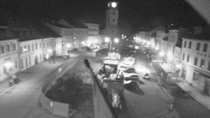 Město Velké Meziříčí - Náměstí, Městská věž - 22.3.2026 v 03:02 Město Velké Meziříčí - Náměstí, Městská věž - 22.3.2026 v 03:02