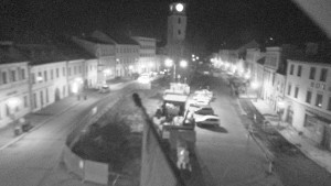 Město Velké Meziříčí - Náměstí, Městská věž - 22.3.2026 v 04:02 Město Velké Meziříčí - Náměstí, Městská věž - 22.3.2026 v 04:02