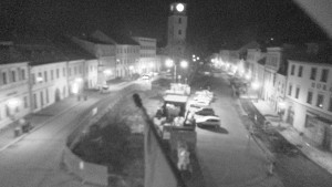 Město Velké Meziříčí - Náměstí, Městská věž - 22.3.2026 v 04:47 Město Velké Meziříčí - Náměstí, Městská věž - 22.3.2026 v 04:47