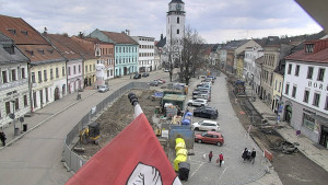 Město Velké Meziříčí - Náměstí, Městská věž - 22.3.2026 v 14:02 Město Velké Meziříčí - Náměstí, Městská věž - 22.3.2026 v 14:02