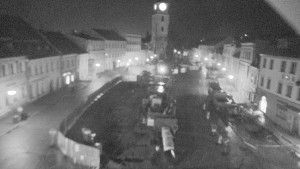 Město Velké Meziříčí - Náměstí, Městská věž - 2.4.2026 v 02:47 Město Velké Meziříčí - Náměstí, Městská věž - 2.4.2026 v 02:47