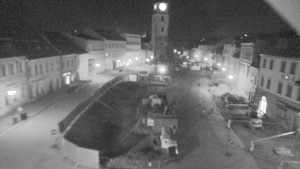 Město Velké Meziříčí - Náměstí, Městská věž - 8.4.2026 v 04:32 Město Velké Meziříčí - Náměstí, Městská věž - 8.4.2026 v 04:32