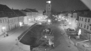 Město Velké Meziříčí - Náměstí, Městská věž - 8.4.2026 v 05:17 Město Velké Meziříčí - Náměstí, Městská věž - 8.4.2026 v 05:17