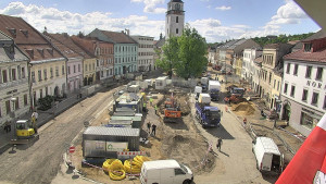 Město Velké Meziříčí - Náměstí, Městská věž - 21.5.2026 v 09:47 Město Velké Meziříčí - Náměstí, Městská věž - 21.5.2026 v 09:47