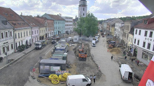 Město Velké Meziříčí - Náměstí, Městská věž - 21.5.2026 v 10:47 Město Velké Meziříčí - Náměstí, Městská věž - 21.5.2026 v 10:47
