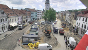 Město Velké Meziříčí - Náměstí, Městská věž - 21.5.2026 v 12:02 Město Velké Meziříčí - Náměstí, Městská věž - 21.5.2026 v 12:02