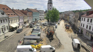 Město Velké Meziříčí - Náměstí, Městská věž - 21.5.2026 v 12:32 Město Velké Meziříčí - Náměstí, Městská věž - 21.5.2026 v 12:32