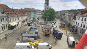 Město Velké Meziříčí - Náměstí, Městská věž - 21.5.2026 v 12:47 Město Velké Meziříčí - Náměstí, Městská věž - 21.5.2026 v 12:47