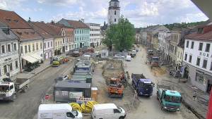 Město Velké Meziříčí - Náměstí, Městská věž - 21.5.2026 v 13:32 Město Velké Meziříčí - Náměstí, Městská věž - 21.5.2026 v 13:32